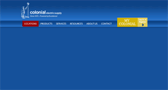 Desktop Screenshot of colonialelectricsupply.com